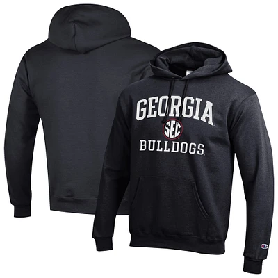 Men's Champion Georgia Bulldogs Team Fleece Pullover Hoodie