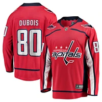 Men's Fanatics Pierre-Luc Dubois Red Washington Capitals Home Premier Breakaway Player Jersey