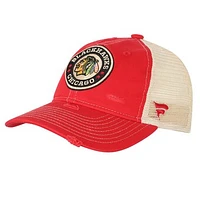 Youth Red/Cream Chicago Blackhawks 2025 NHL Winter Classic Trucker Adjustable Hat