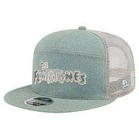 Men's New Era  Denim The Flintstones Denim 9FIFTY Snapback Hat