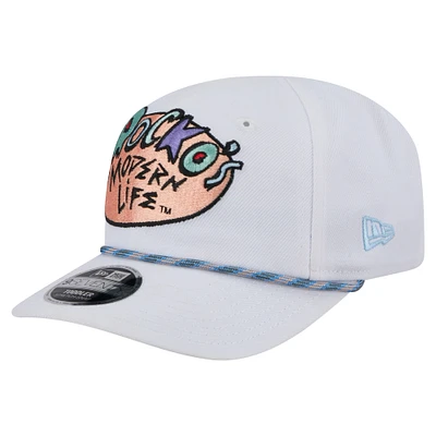 Toddler New Era  White Rocko's Modern Life Multi Rope 9SEVENTY Stretch-Snap Hat