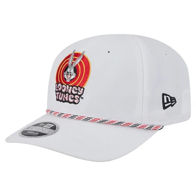 Toddler New Era Bugs Bunny White Looney Tunes Multi Rope 9SEVENTY Stretch-Snap Hat