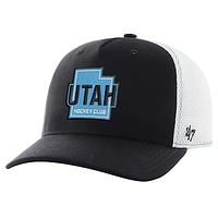 Men's '47 Black Utah Hockey Club Flagon MVP Spacer Adjustable Trucker Hat