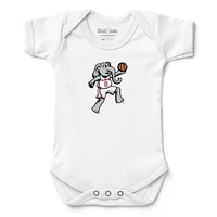 Infant Chad & Jake White Alabama Crimson Tide Basketball Bodysuit