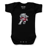 Infant Chad & Jake Black Alabama Crimson Tide Football Bodysuit