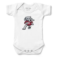 Infant Chad & Jake White Alabama Crimson Tide Football Bodysuit