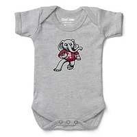 Infant Chad & Jake Heather Gray Alabama Crimson Tide Football Bodysuit