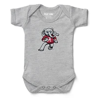 Infant Chad & Jake Heather Gray Alabama Crimson Tide Football Bodysuit