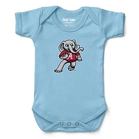 Infant Chad & Jake Light Blue Alabama Crimson Tide Football Bodysuit