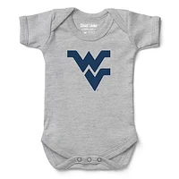 Infant Chad & Jake Heather Gray West Virginia Mountaineers  Bodysuit