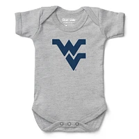 Infant Chad & Jake Heather Gray West Virginia Mountaineers  Bodysuit