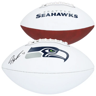 Jaxon Smith-Njigba Seattle Seahawks Autographed Franklin White Panel Football