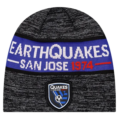 Men's New Era Black San Jose Earthquakes 2025 Kickoff Beanie