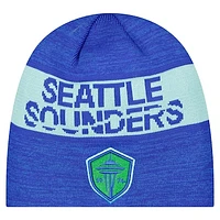 Men's New Era Blue Seattle Sounders FC 2025 Kickoff Beanie