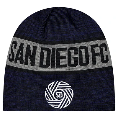 Men's New Era Navy San Diego FC 2025 Kickoff Beanie