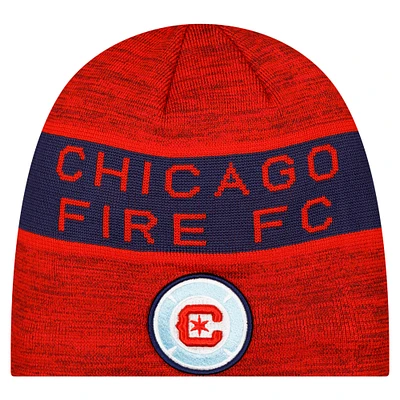 Men's New Era Red Chicago Fire 2025 Kickoff Beanie