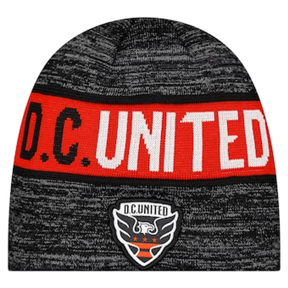 Men's New Era Black D.C. United 2025 Kickoff Beanie