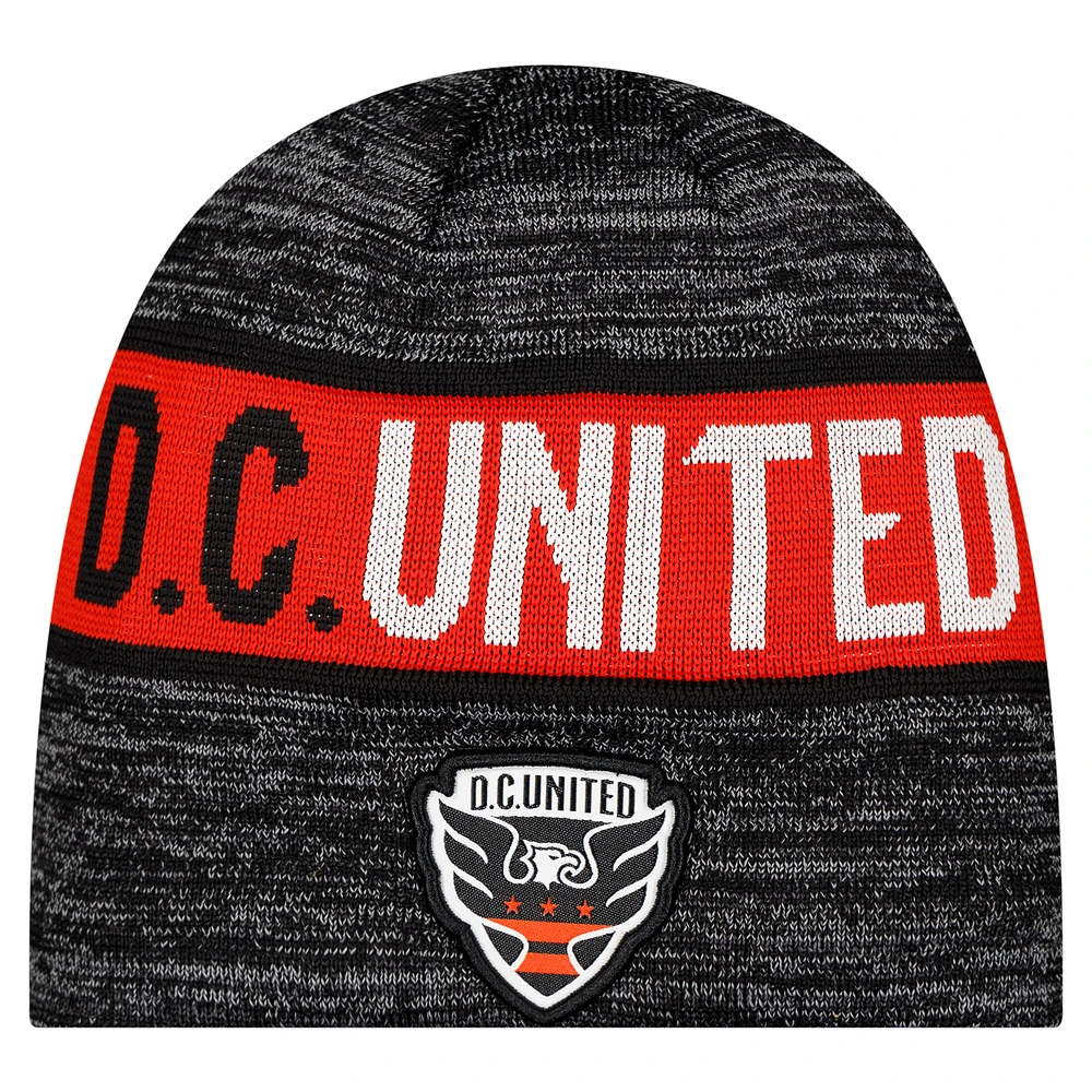 Men's New Era Black D.C. United 2025 Kickoff Beanie