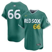 Men's Nike Brayan Bello Green Boston Red Sox 2025 City Connect Limited Player Jersey