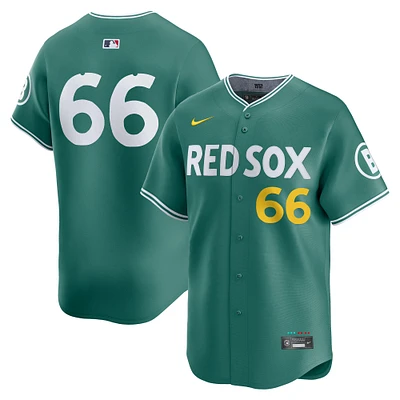 Men's Nike Brayan Bello Green Boston Red Sox 2025 City Connect Limited Player Jersey