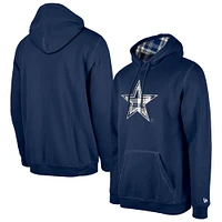 Men's New Era Navy Dallas Cowboys Current Pullover Hoodie