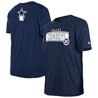 Men's New Era  Navy Dallas Cowboys 3rd Down Domestic T-Shirt