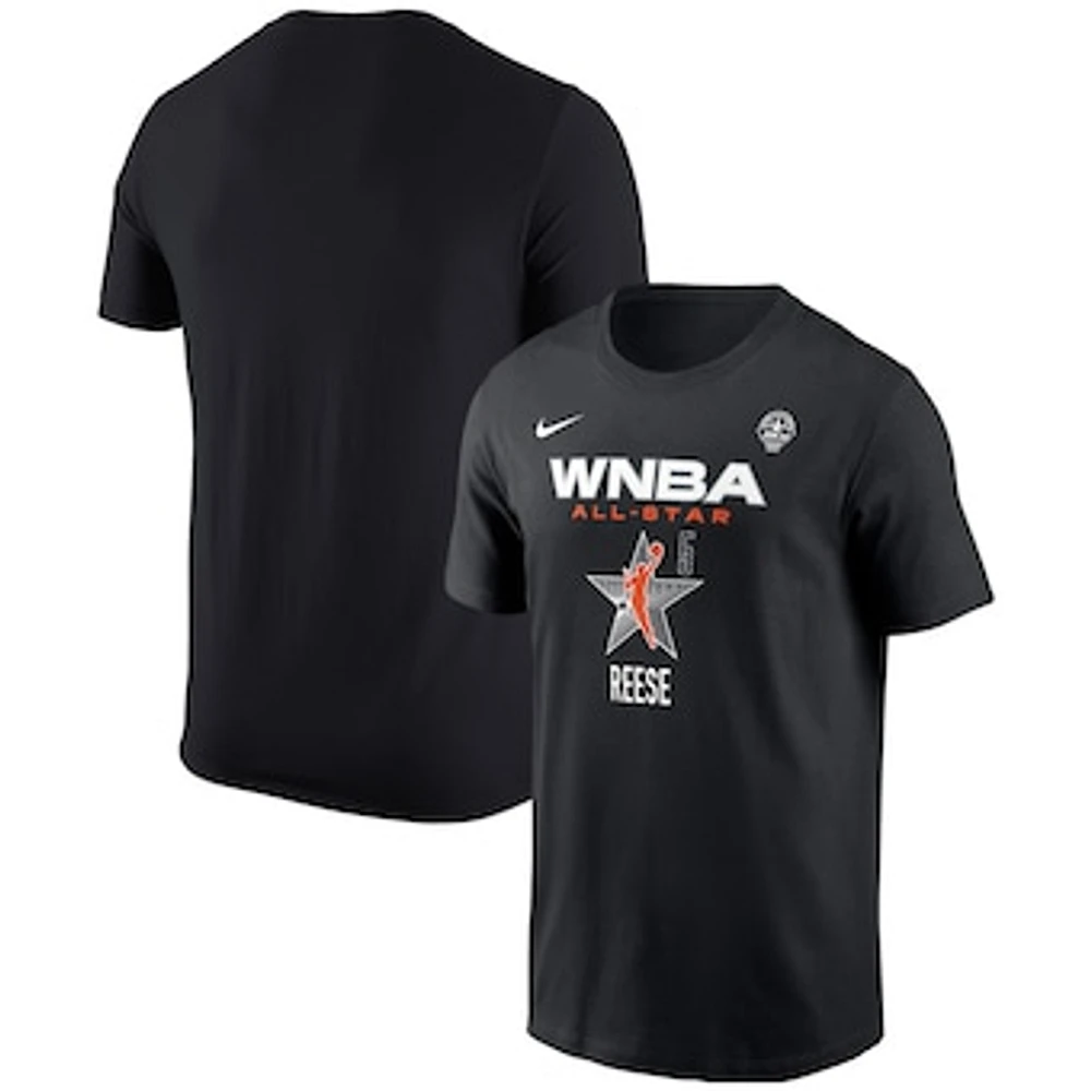 Youth Nike Angel Reese Black 2024 WNBA All-Star Game Name & Number T-Shirt