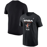 Youth Nike A'ja Wilson Black 2024 WNBA All-Star Game Name & Number T-Shirt