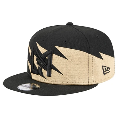 Youth New Era  Black/Gold LAFC Jagged 9FIFTY Snapback Hat