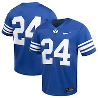 Youth Nike #1 Royal BYU Cougars Untouchable Football Jersey