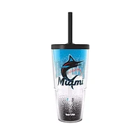 Tervis Miami Marlins Defend 24oz. Classic Tumbler With Straw Lid