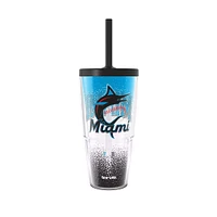 Tervis Miami Marlins Defend 24oz. Classic Tumbler With Straw Lid