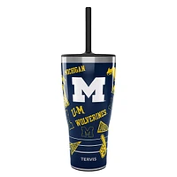 Tervis Michigan Wolverines 30oz. Swag Tumbler With Straw Lid