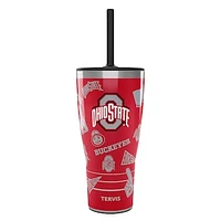 Tervis Ohio State Buckeyes 30oz. Swag Tumbler With Straw Lid