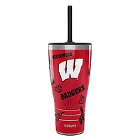 Tervis Wisconsin Badgers 30oz. Swag Tumbler With Straw Lid