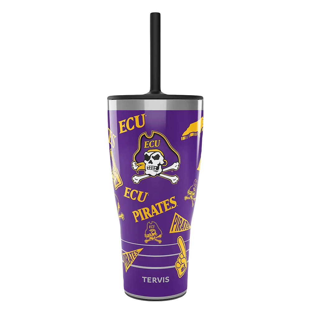 Tervis ECU Pirates 30oz. Swag Tumbler With Straw Lid