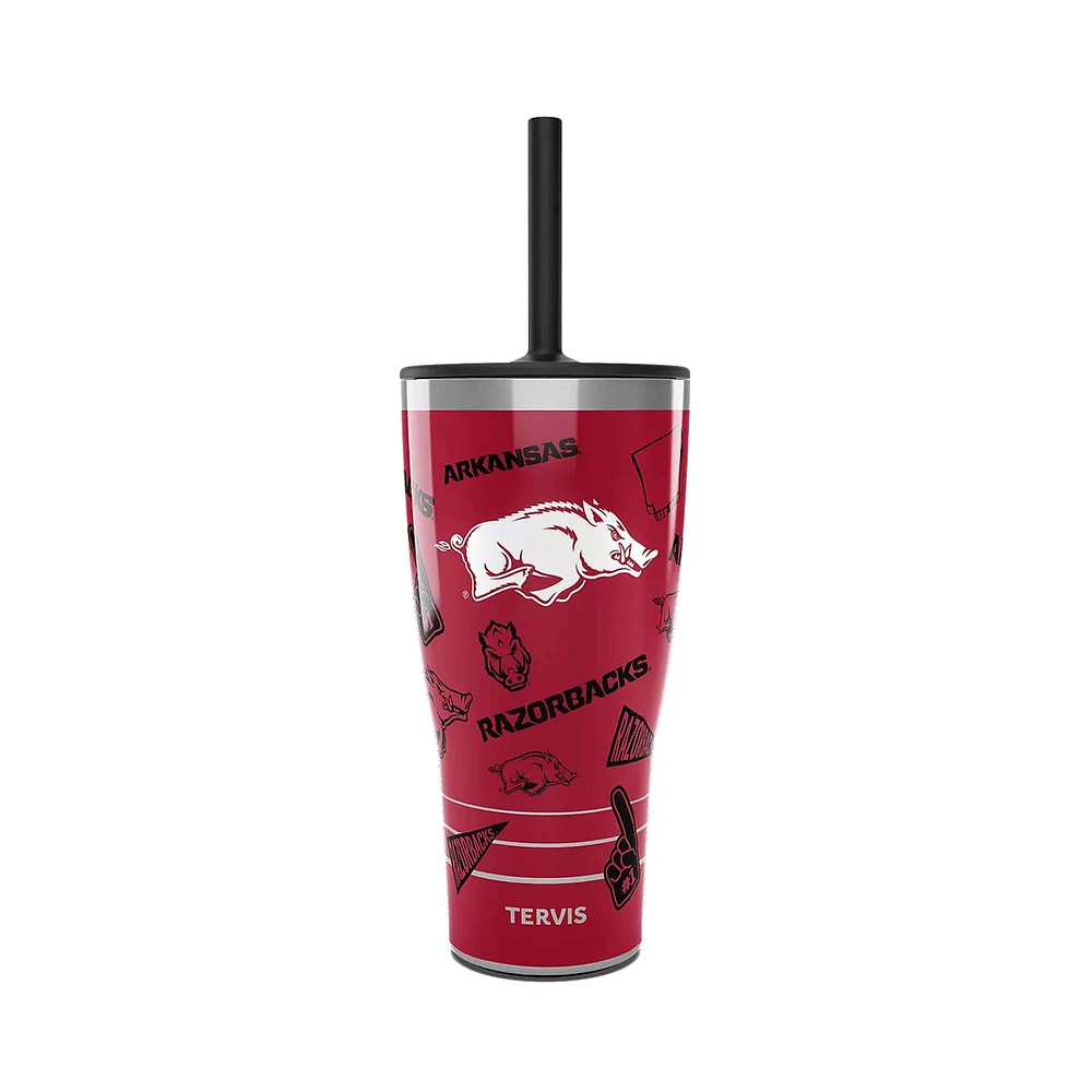 Tervis Arkansas Razorbacks 30oz. Swag Tumbler With Straw Lid