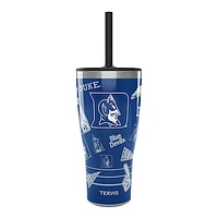 Tervis Duke Blue Devils 30oz. Swag Tumbler With Straw Lid