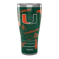 Tervis Miami Hurricanes 30oz. Swag Tumbler With Slider Lid