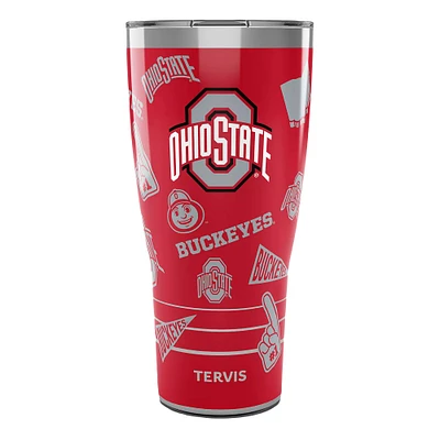 Tervis Ohio State Buckeyes 30oz. Swag Tumbler With Slider Lid