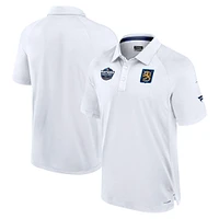 Men's Fanatics  White Finland 2025 4 Nations Face-Off Authentic Pro Poly Polo