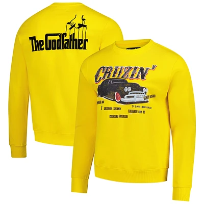 Men's Freeze Max  Yellow The Godfather Cruzin' Pullover Sweatshirt
