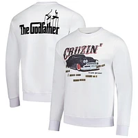 Men's Freeze Max  White The Godfather Cruzin' Pullover Sweatshirt