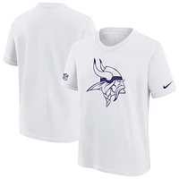 Youth White Minnesota Vikings Winter Warrior T-Shirt