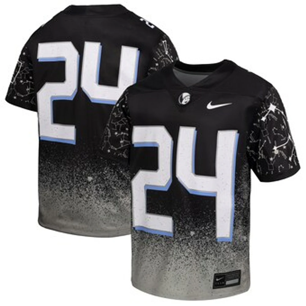 Youth Nike #24 Black UCF Knights 2024 Space Game Alternate Jersey