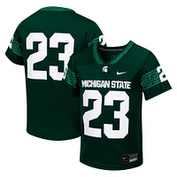 Preschool Nike #23 Green Michigan State Spartans Untouchable Football Jersey