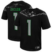 Toddler Nike #1 Black Oregon Ducks Vapor Fusion Replica Jersey