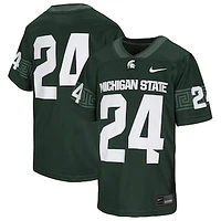 Toddler Nike #24 Green Michigan State Spartans Untouchable Replica Football Jersey