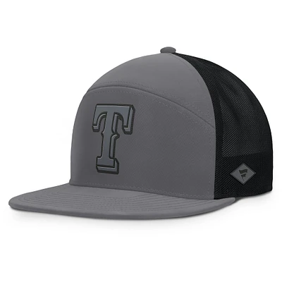 Men's Fanatics Gray Texas Rangers Fairweather Adjustable Hat