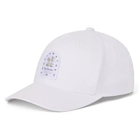Men's TravisMathew  White Air Currents Flexfit Adjustable Hat